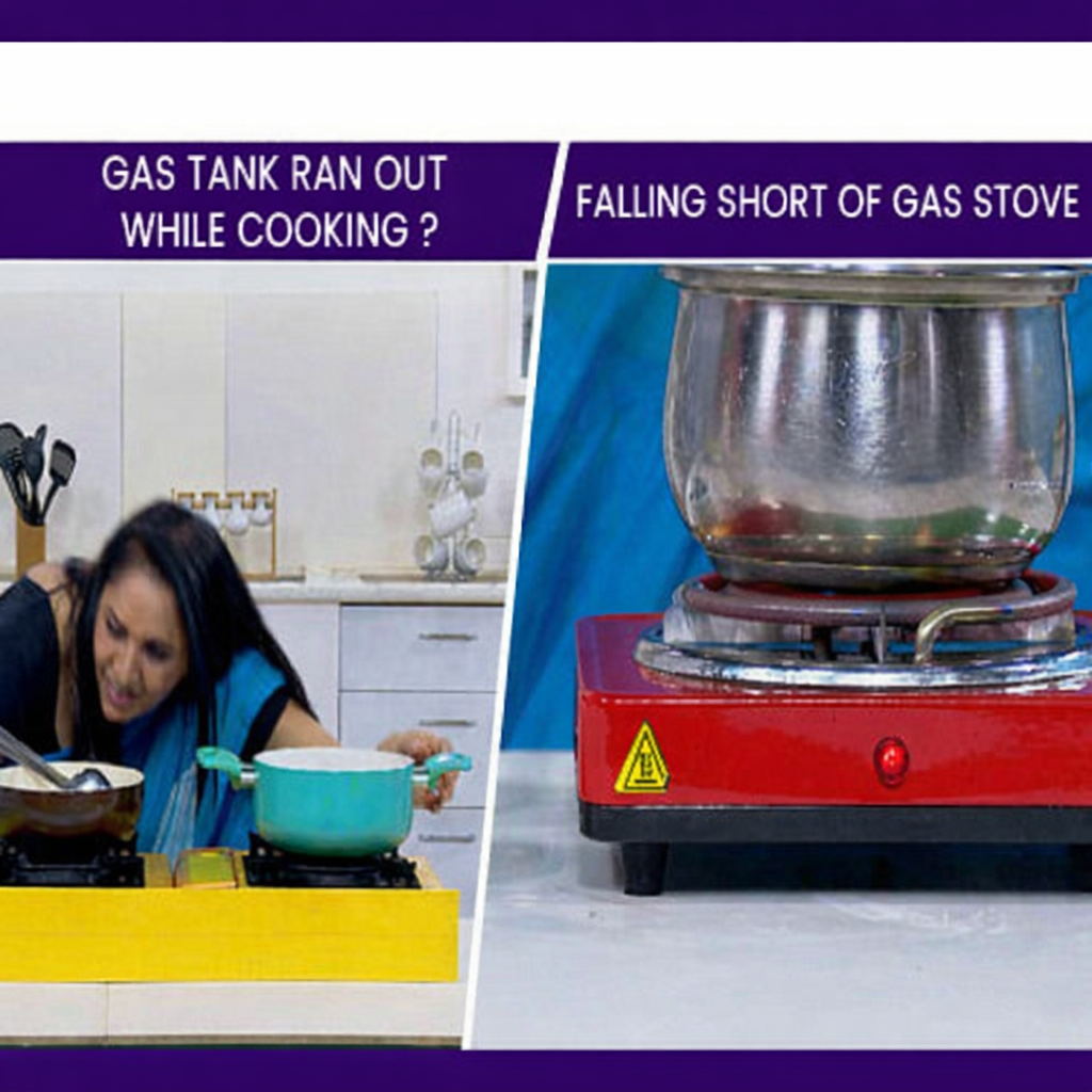 Luexlin Kitchen Flameless Electric Cooking Stove